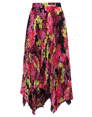 VERSACE Midi skirt Black 100% Polyester