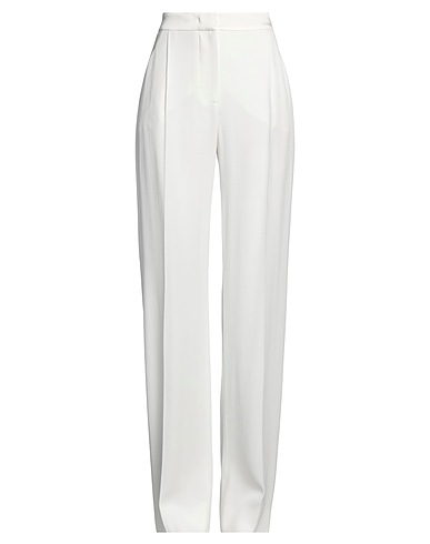 ALBERTA FERRETTI Pantalone Bianco 67% Acetato, 33% Viscosa