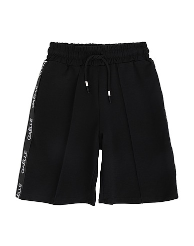 GAëLLE Paris Shorts & Bermuda Black 80% Cotton, 20% Polyamide, Elastane