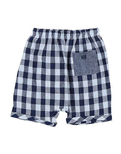 LALALÙ Shorts & Bermuda Midnight blue 100% Linen