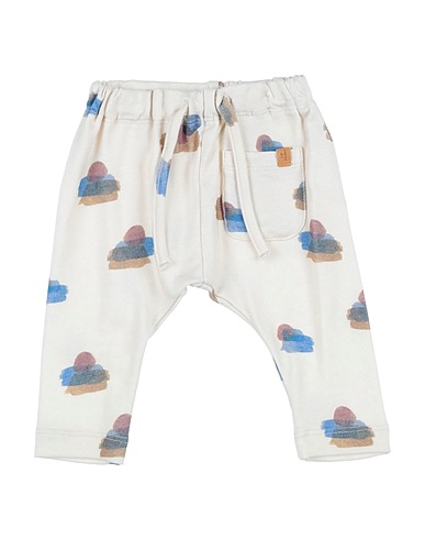 LIL' ATELIER Casual pants Beige 57% Organic cotton, 38% Tencel™, 5% Elastane