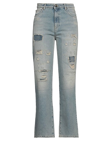 PINKO Denim trousers Blue 100% Cotton