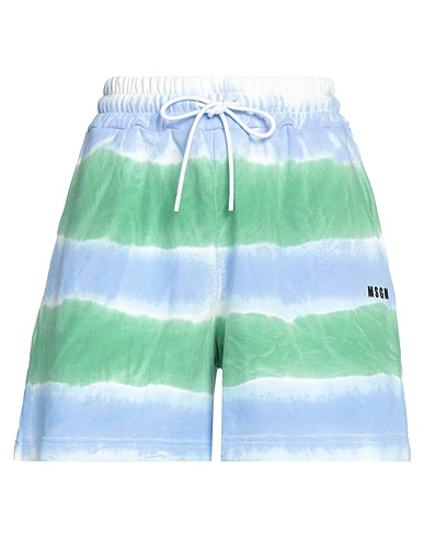MSGM Shorts & Bermuda Blu chiaro 100% Cotone