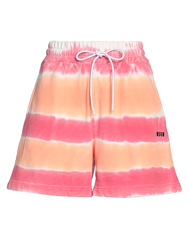 MSGM Shorts & Bermuda Apricot 100% Cotton