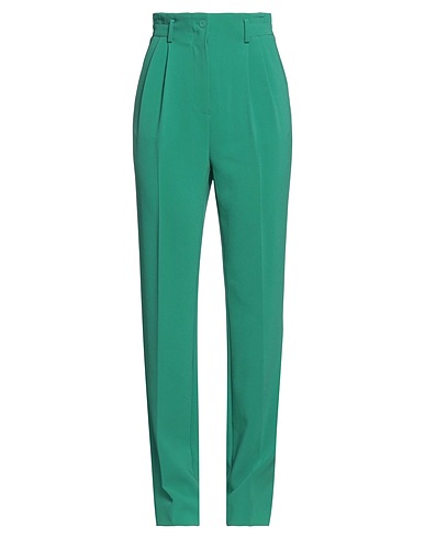 DIANE VON FURSTENBERG Casual trouser Green 70% Triacetate, 30% Polyester