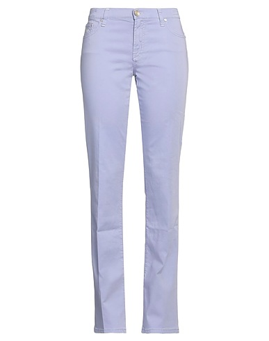 JACOB COHЁN Casual trouser Mauve 97% Cotton, 3% Elastane