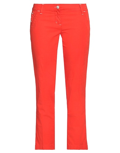 JACOB COHЁN Casual pants ROSSO POMODORO 97% Cotton, 3% Elastane