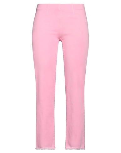 SEDUCTIVE Denim trousers Pink 53% Cotton, 34% Lycra®, 7% Polyester, 6% Elastane