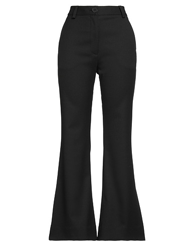 BY MALENE BIRGER Casual trouser Black 62% Polyester, 26% Viscose, 9% Wool, 3% Elastane