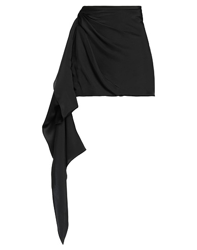 GAUGE81 Minifalda Negro 100% Seda