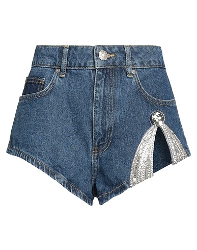 AREA Denim shorts Blue 86% Cotton, 14% Recycled cotton