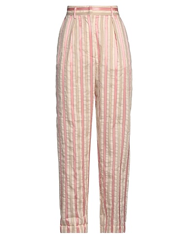 FORTE_FORTE Casual trouser Beige 62% Cotton, 26% Viscose, 12% Polyamide