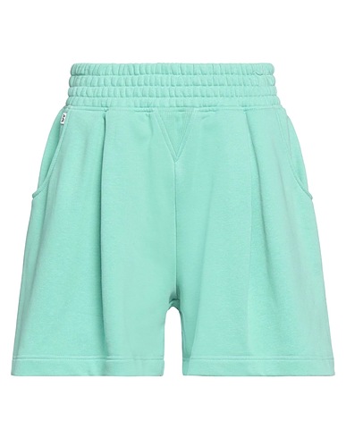 JIJIL Shorts & Bermuda Light green 88% Cotton, 12% Polyester