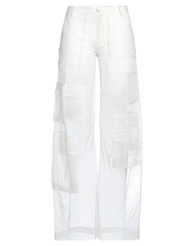 ACT N°1 Pantalone Bianco 100% Poliammide