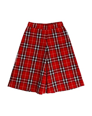 PICCOLA LUDO Casual trouser Red 60% Polyester, 38% Viscose, 2% Elastane