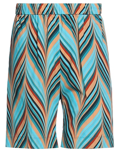 BRIAN DALES Shorts & Bermuda Turquoise 70% Lyocell, 30% Cotton