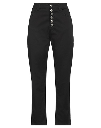 JIJIL Casual trouser Black 97% Cotton, 3% Elastane