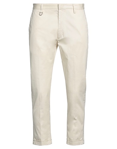 PAOLO PECORA Casual trouser 97% Cotton, 3% Elastane