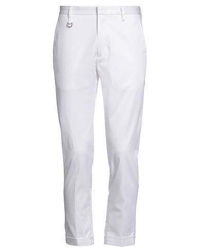 PAOLO PECORA Casual trouser 97% Cotton, 3% Elastane