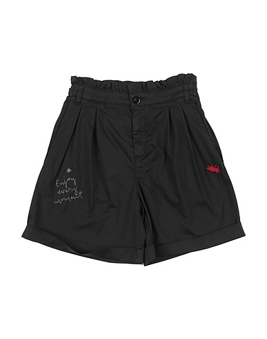 BERNA ショートパンツ＆バミューダパンツ ブラック コットン 97% / ポリウレタン 3%