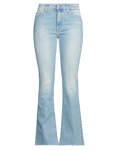 MOTHER Denim pants Blue 78% Cotton, 16% Modal, 4% Polyester, 2% Elastane