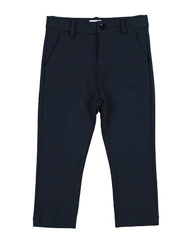 MANUEL RITZ Casual trouser BLU NAVY 70% Bamboo fiber, 25% Cotton, 5% Elastane