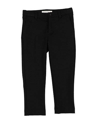 MANUEL RITZ Casual trouser Black 70% Viscose, 25% Polyamide, 5% Elastane