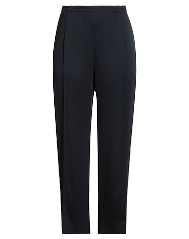 VINCE. Pantalone Nero 87% Triacetato, 13% Poliestere