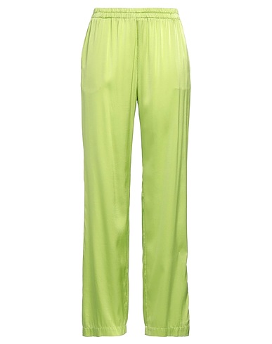 CALIBAN Pantalone Verde lime 93% Seta, 7% Elastan