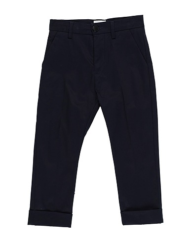 MANUEL RITZ Pantalone Blu notte 97% Cotone, 3% Elastan