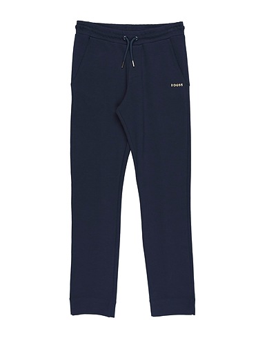 BOSS Casual trouser Midnight blue 69% Cotton, 31% Polyester