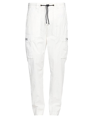 AERONAUTICA MILITARE Cargo White 100% Cotton
