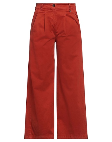 SOUVENIR Casual trouser Rust 98% Cotton, 2% Lycra®