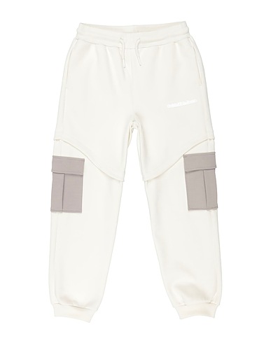 CALVIN KLEIN JEANS Casual trouser Off white 80% Cotton, 16% Polyester, 4% Elastane