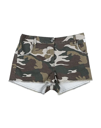IL GUFO Shorts & Bermuda Khaki 68% Cotton, 30% Linen, 2% Elastane