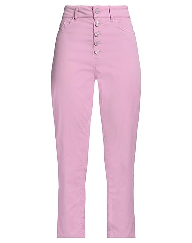DONDUP Casual trouser Pink 64% Lyocell, 34% Cotton, 2% Elastane
