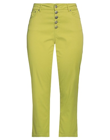 DONDUP Casual pants Lime green 64% Lyocell, 34% Cotton, 2% Elastane