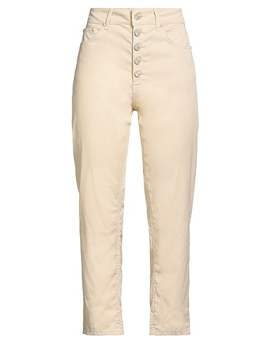 DONDUP Casual trouser Beige 64% Lyocell, 34% Cotton, 2% Elastane
