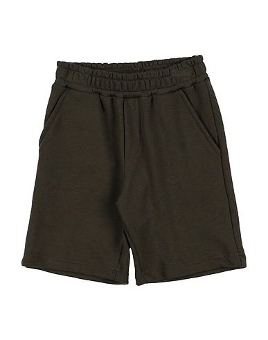 MANUEL RITZ Shorts & Bermuda Military green 100% Cotton