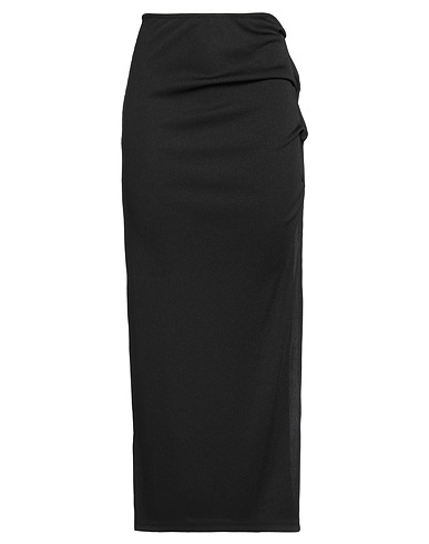 CHRISTOPHER ESBER Long skirt Black 96% Polyester, 4% Elastane
