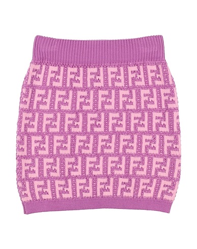 FENDI 스커트 모브 100% 코튼