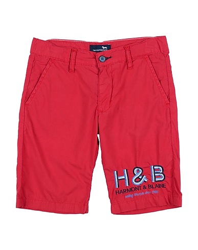 HARMONT & BLAINE Shorts & Bermuda Red 100% Cotton