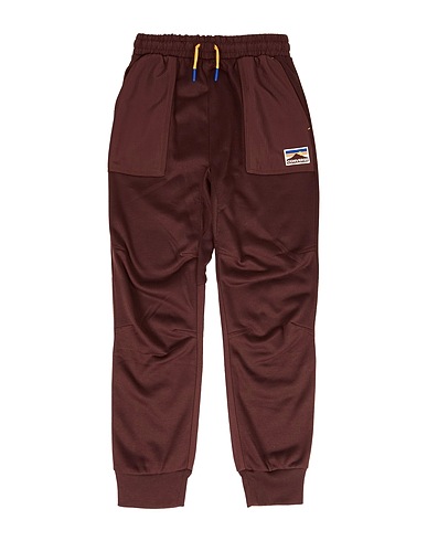 CONVERSE Casual trouser GEARED UP BLOCKED FT MIX PANT
 Chocolate brown 100% Recycled polyester