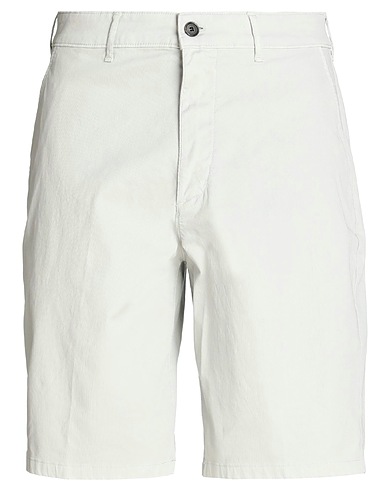 DEPARTMENT 5 Shorts & Bermuda Light grey 97% Cotton, 3% Elastane