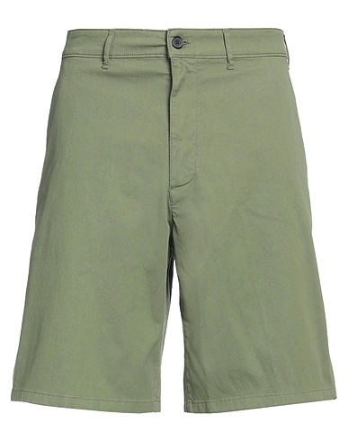 DEPARTMENT 5 Shorts & Bermuda Military green 97% Cotton, 3% Elastane