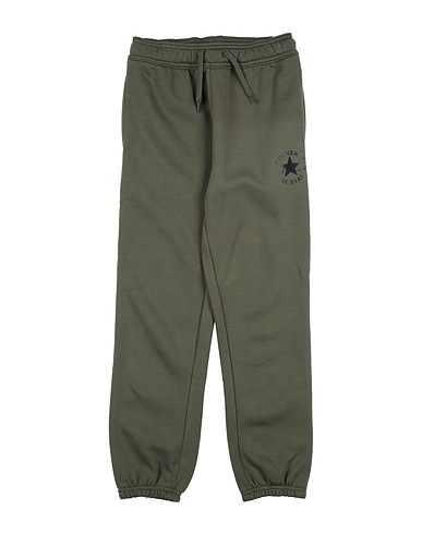 CONVERSE Casual trouser SUSTAINABLE CORE JOGGER
 Military green 100% Recycled polyester