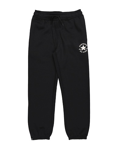 CONVERSE Casual trouser SUSTAINABLE CORE JOGGER
 Black 100% Recycled polyester