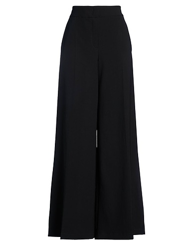 SEDUCTIVE Wide-leg trousers NERO 90% Polyester, 10% Elastane