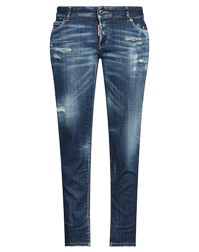 DSQUARED2 Straight leg 98% Baumwolle, 2% Elastan