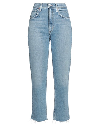 CITIZENS OF HUMANITY Denim pants Blue 59% Organic cotton, 40% EcoVero™ viscose, 1% Elastane